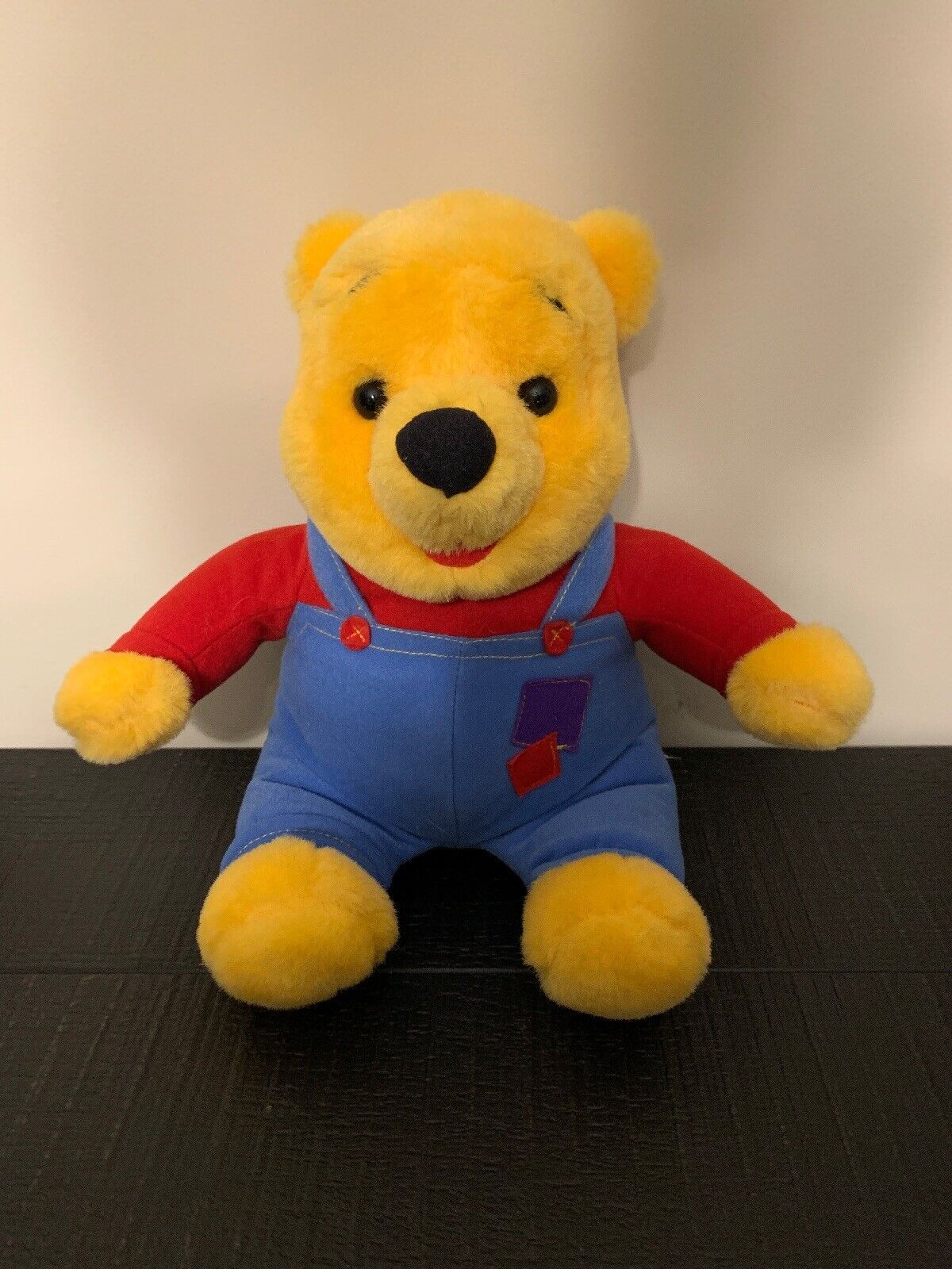 Vintage Disney Winnie The Pooh 11” Talking & Nose Wiggles - 1997 Plush ...