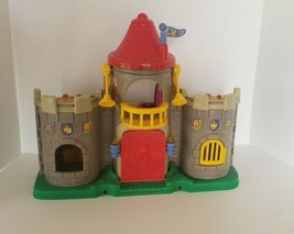 2003 Fisher Price Little People Grey Musical Lil' Kingdom Castle (C1159) works - $21.89