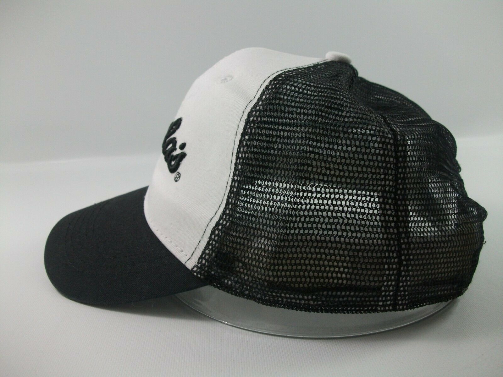 Cabela's Hat Black White Snapback Trucker Cap - Men's Accessories