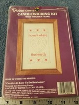 Vintage Candlewicking Kit With Wooden Frame - $7.13