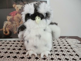 Gund Hooten Owl Grey/White Plush 8 Inch Nr. 12025 Gorgeous! Retired Htf - $120.15