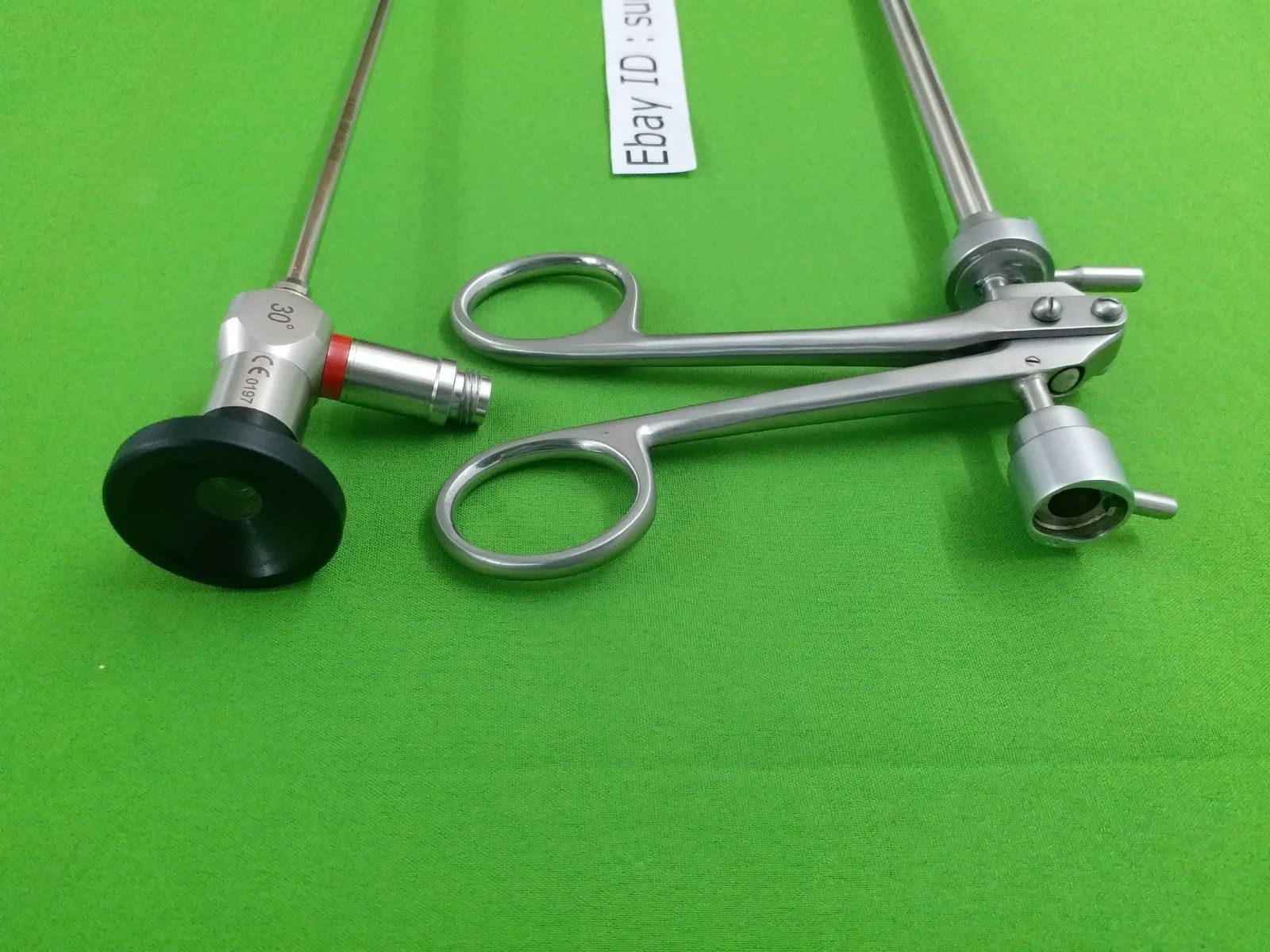 LAPAROSCOPIC OPTICAL STONE CRUSHING FORCEPS JAW 8MM and 4mm 30 Degree