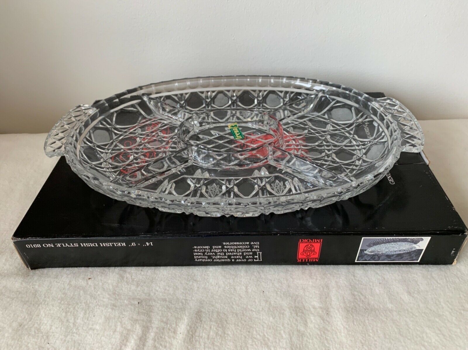 Irena Collection Crystal Appetizer Plate 13.5 in - $158.39