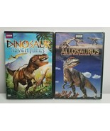 Lot of 2 BBC DVDs Dinosaur Adventures, Allosaurus Walking With NEW Docum... - $11.99