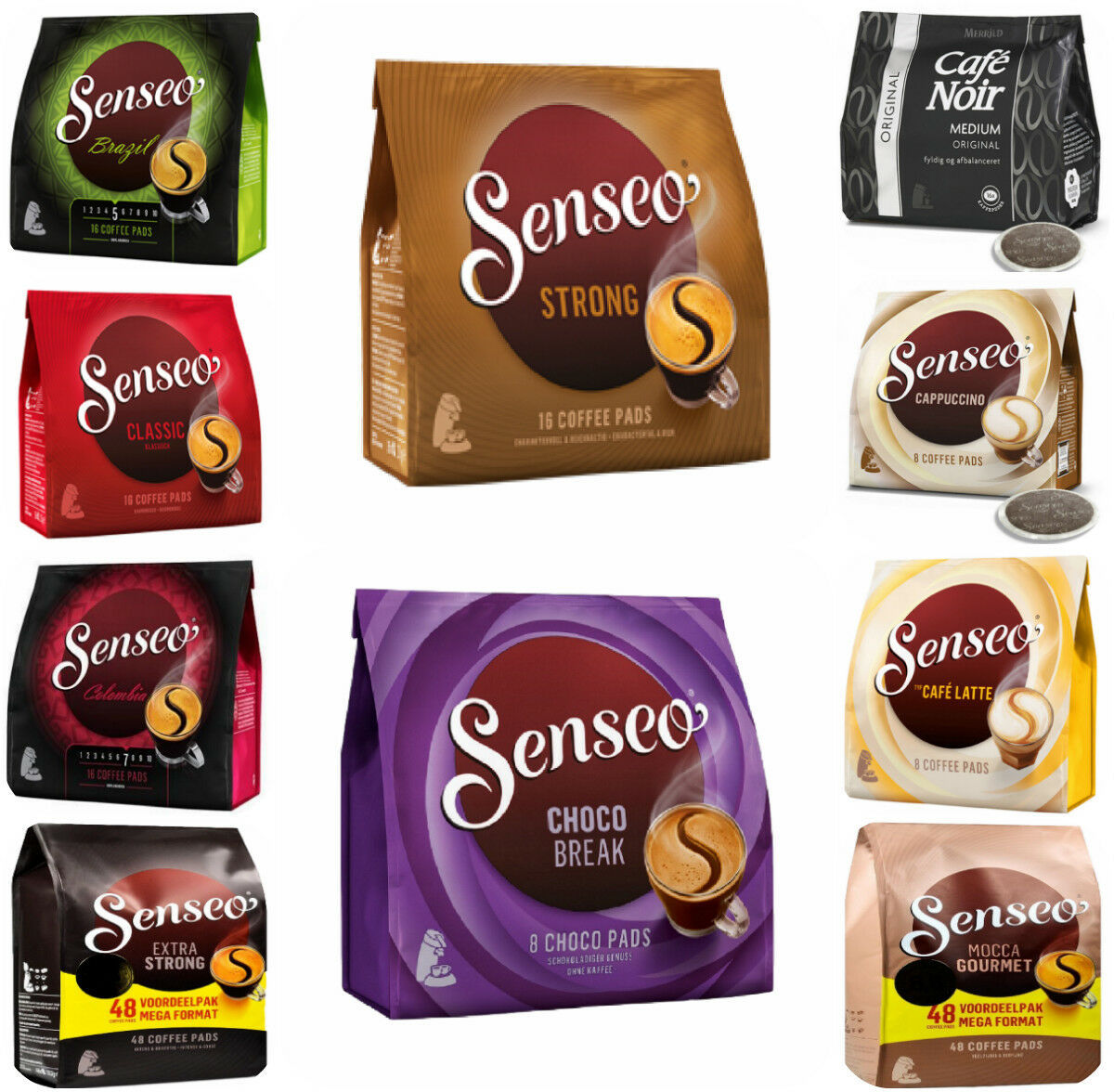 Douwe Egberts Senseo Coffee Pods Capsules Wide Range Food & Beverages