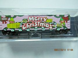 Micro-Trains # 50700710 Micro-Mouse 2021 Christmas 50' Standard Boxcar Z-Scale image 4