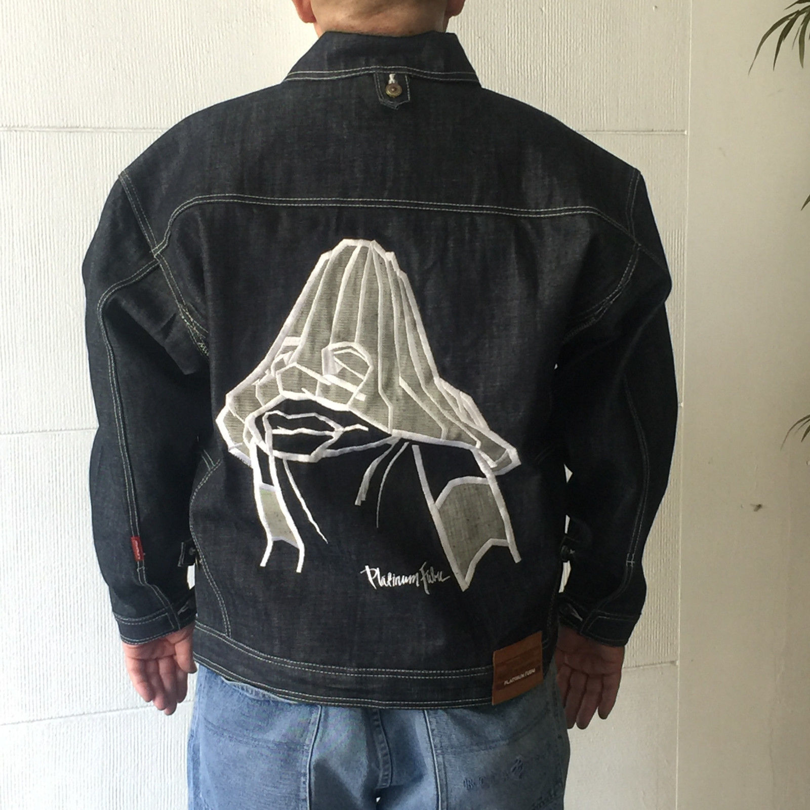 platinum fubu jean jacket