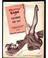 TRUE MAGAZINE-GEORGE PETTY PIN-UP CALENDAR-1947-SPICY! - $212.19