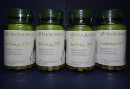 Four pack: Nu Skin Nuskin Pharmanex BioGinkgo 27/7 60 Tablets SEALED x4 - $122.00