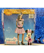 Disguise Disney Minnie Mouse Children&#39;s Halloween Costume- Pink Glitter ... - $41.57