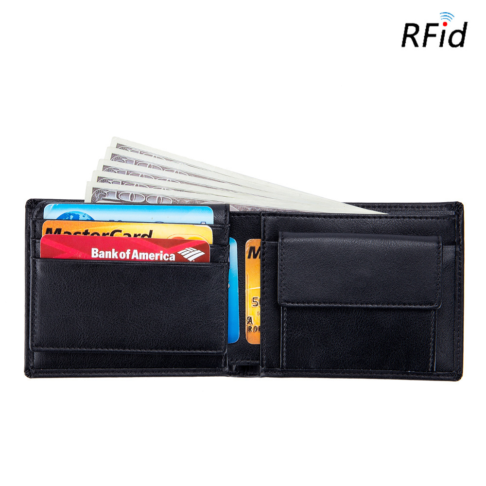 wallet for men Multifunctional RFID Blocking  #LVL444