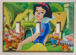 Princess Snow White Light Switch Power Duplex Outlet Wall Cover Plate Home decor image 6