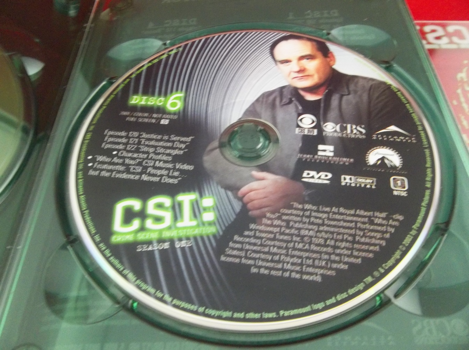 CSI Crime Scene Investigation The Complete First & Second Season DVD ...