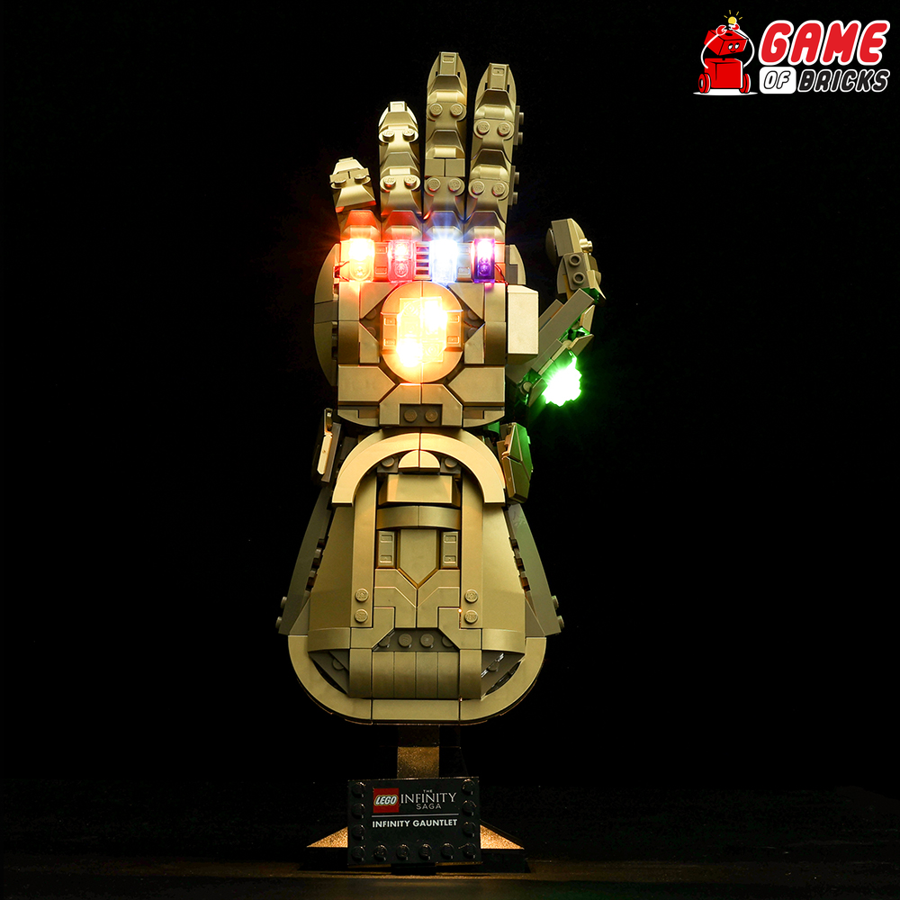 Primary image for LED Light Kit for Infinity Gauntlet - Compatible with Lego 76191 Set