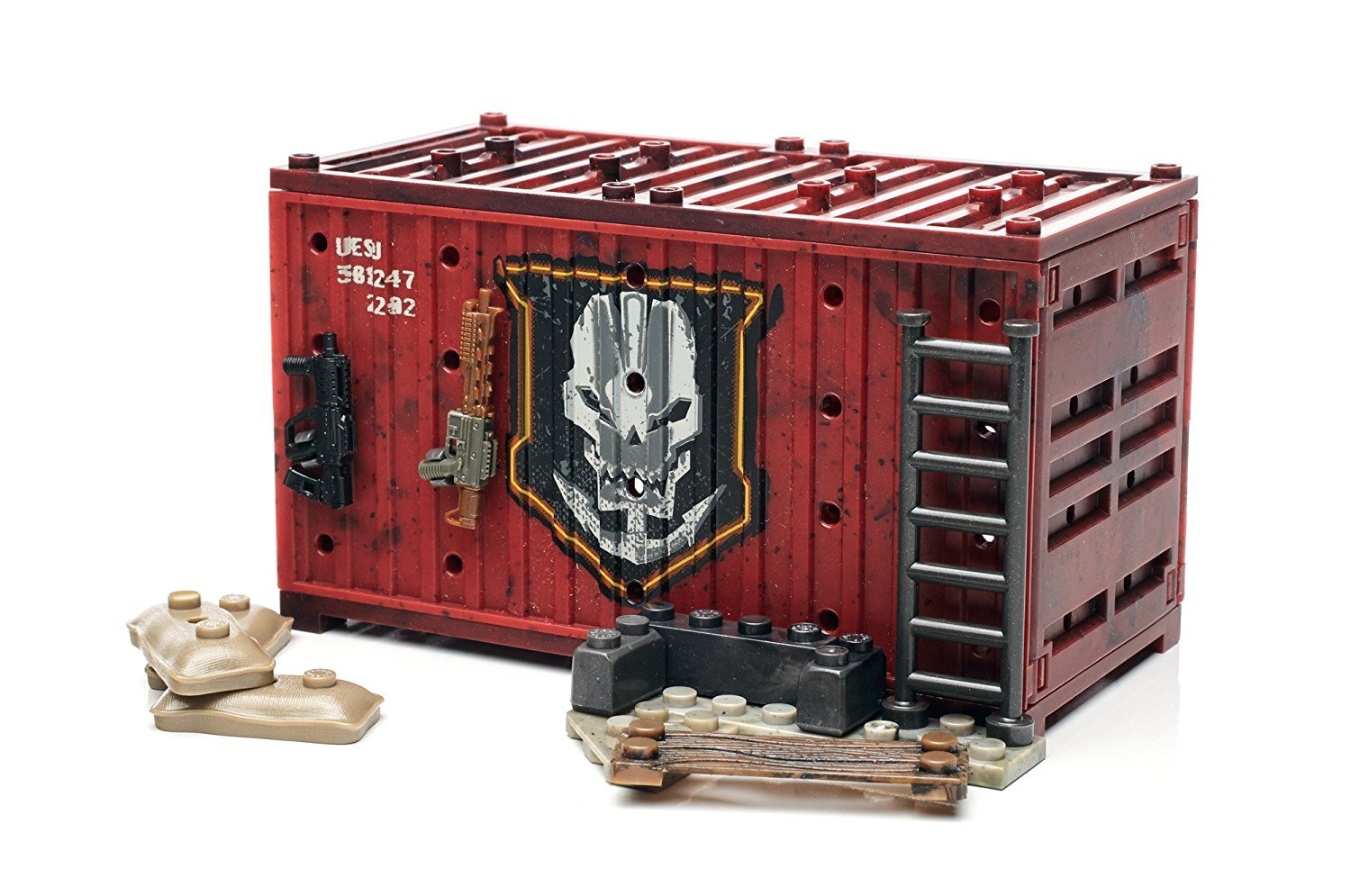 mega construx call of duty mercenary outpost armory