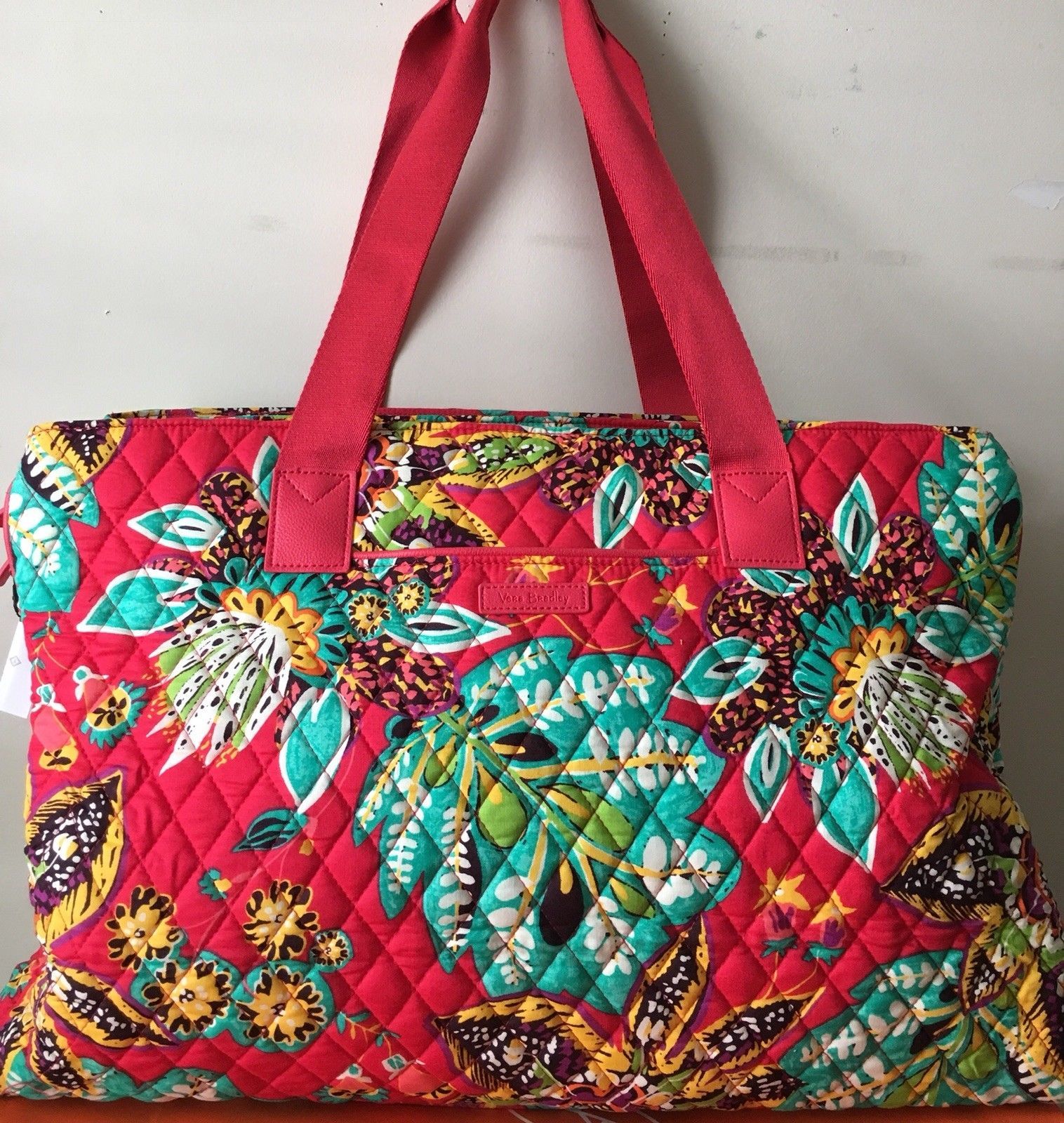 triple compartment travel bag
