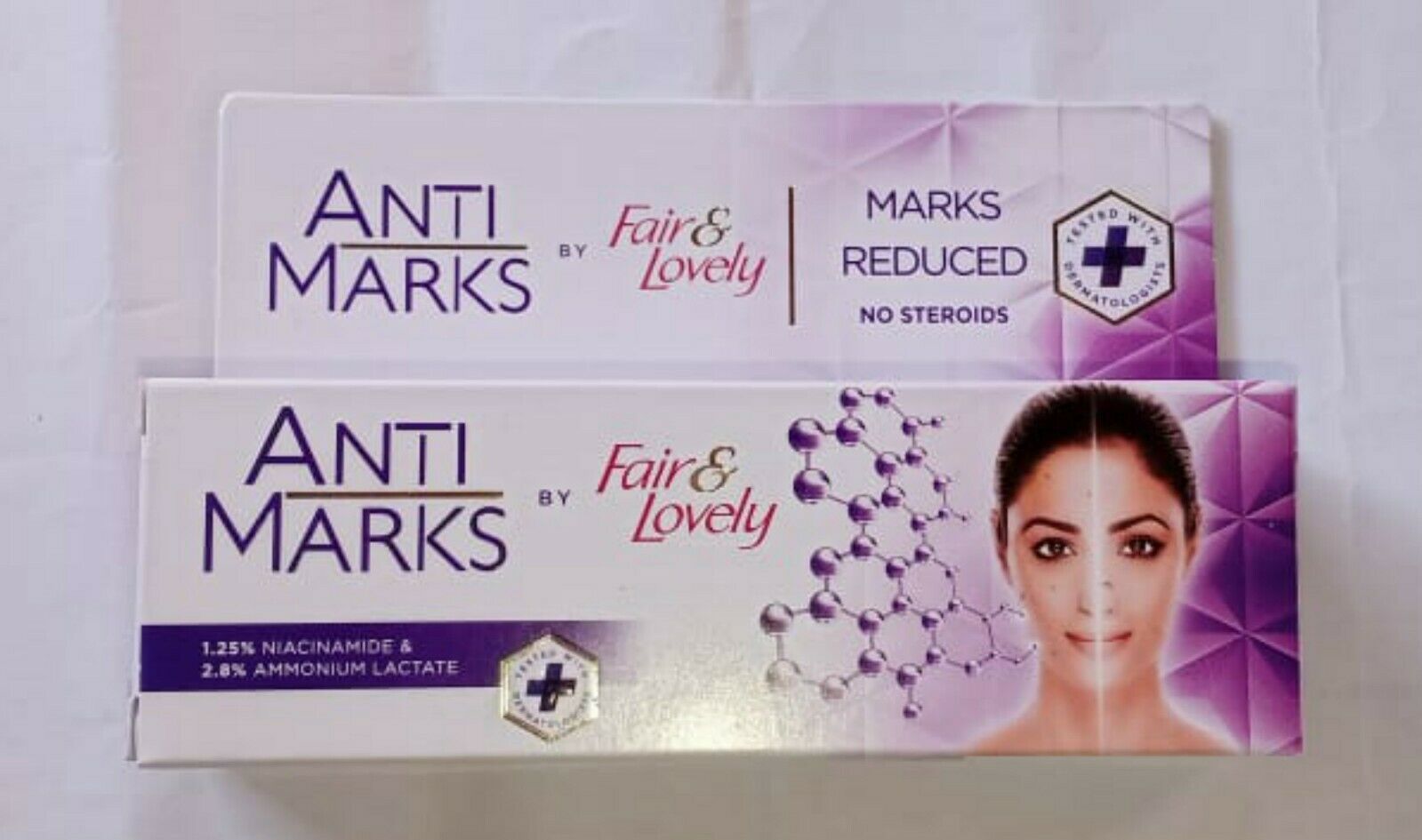 New Fair & and Lovely Anti Marks Fairness Cream for Pimple Prone Skin 25 gm fs Lightening Cream