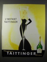 1997 Taittinger Champagne Ad - L&#39;Instant Taittinger - $14.99