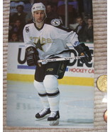 Photo Postcard Minnesota North Stars #6 Jim Johnson Post card size - $10.00