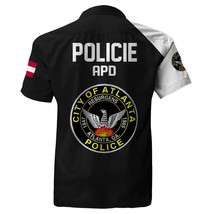 Personalized Name Atlanta Police Department Button Shirt 3D Full Printing - $39.99+