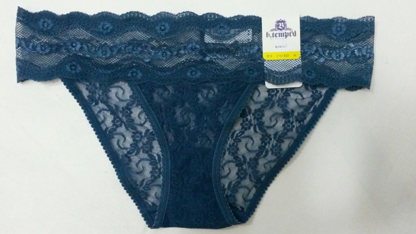 B Tempted By Wacoal 2 Pieces Lace Kiss And 40 Similar Items B Tempted By Wacoal 2 Pieces Lace Kiss 978182 Medium Blue