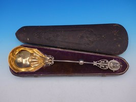 Bust by Albert Coles Sterling Silver Punch Ladle Gold Washed 16" in Fitted Box - $2,524.50