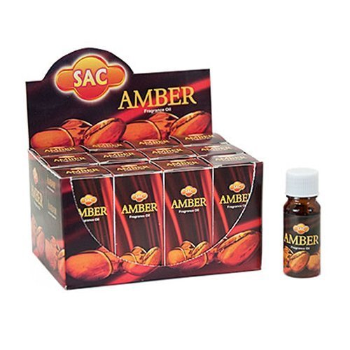 Primary image for Sac Amber Aroma Oil - 10ml (1/3 Fl. Oz), Set of 3