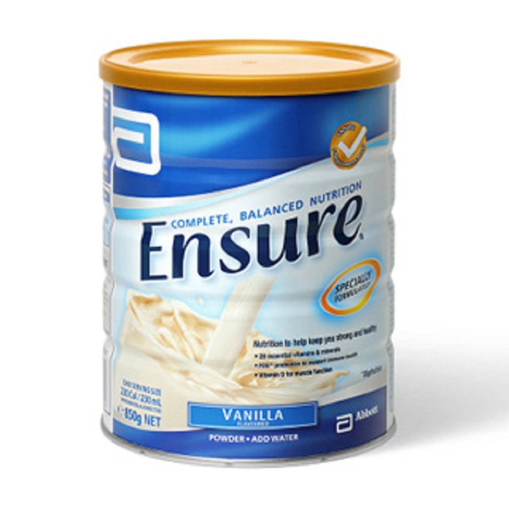 Ensure Powder Vanilla 850g Protein Shakes Bodybuilding