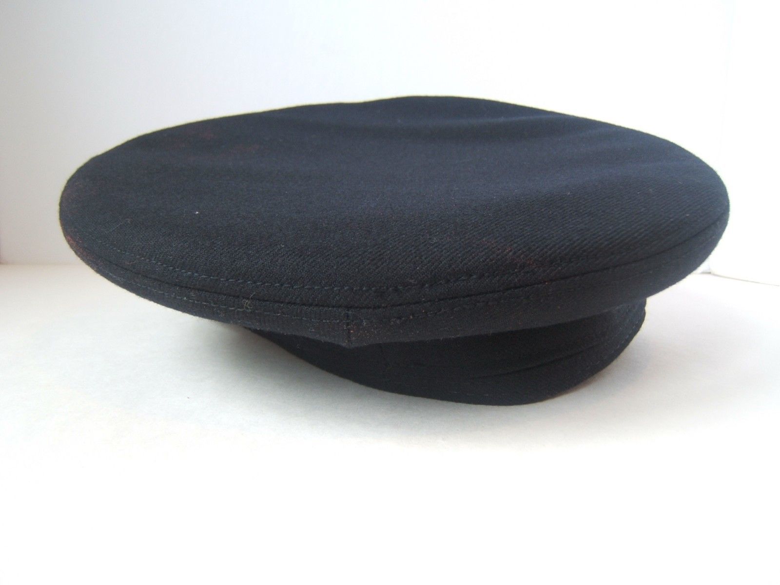 Vintage Muir Cap Distressed Dark Blue Hat - Hats