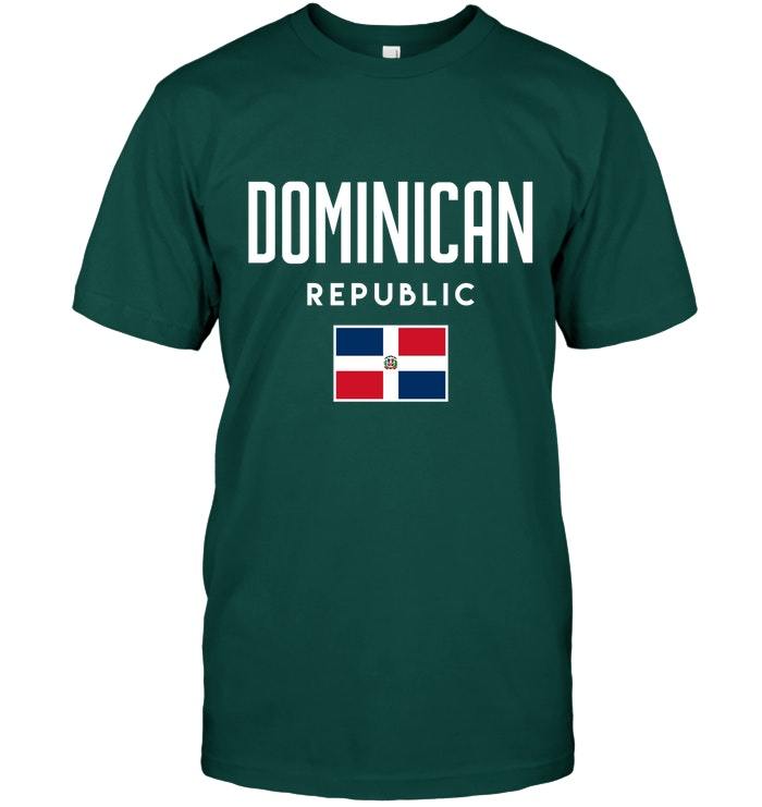 Dominican Republic Flag T Shirt Republica Dominicana Tee TShirts