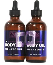 2 Count Dead Sea Collection 4 Oz Sleep Support Moisturizing Rejuvenate Body Oil