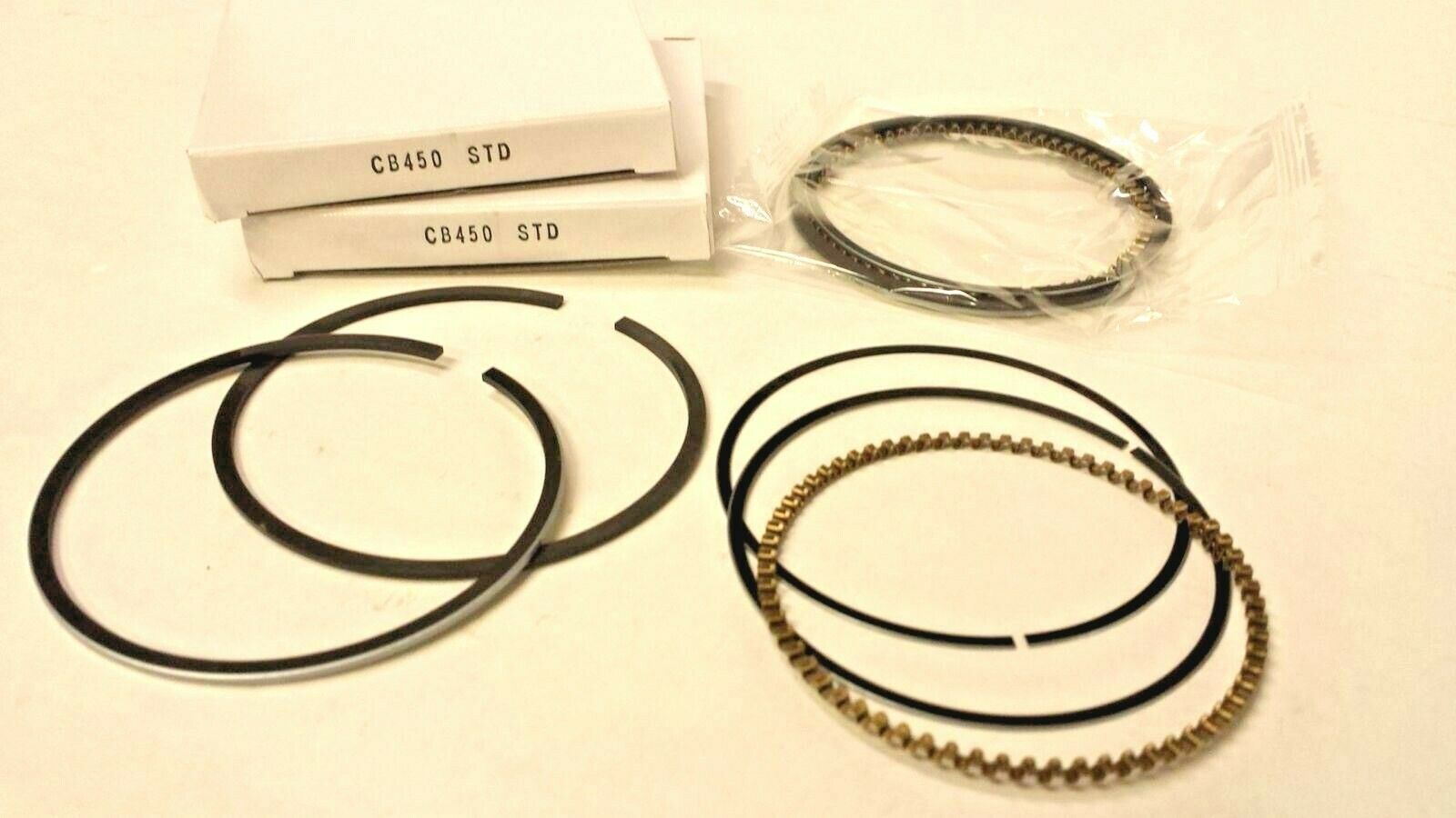 Honda CB450 CL450 CB500T Piston Rings 2 Sets STD 70.0mm Bore New