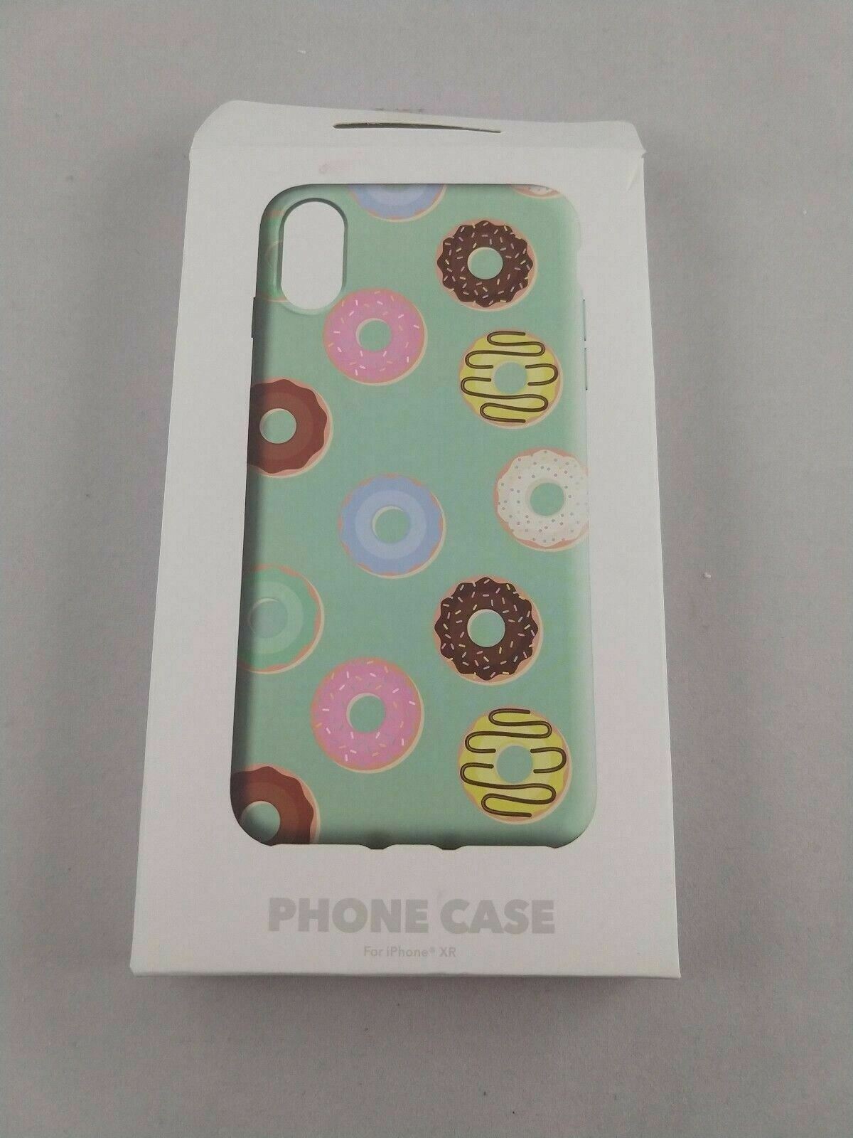 Primary image for GEMS Apple iPhone XR,  Donut Print Case - Teal, New /Open box