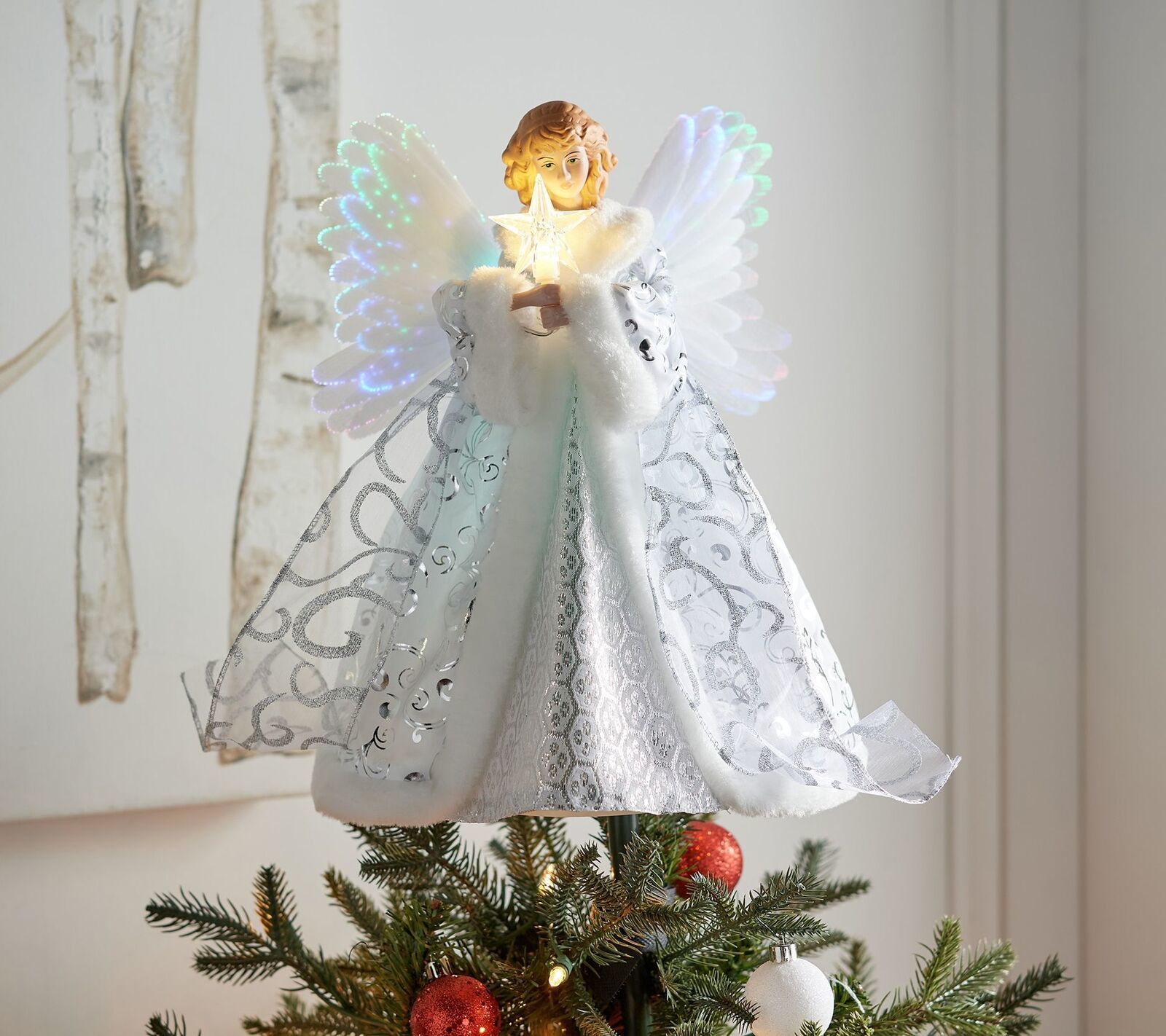 Mr. Christmas Animated Angel Tree Topper - Tree Toppers