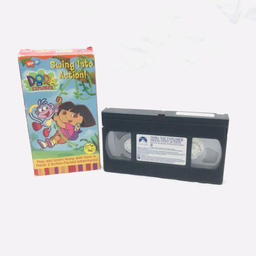 Dora the Explorer Swing Into Action VHS Tape 2001 - VHS Tapes