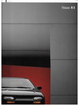 1991 Nissan NX 1600 2000 sales brochure catalog US 91 Coupe - $8.00