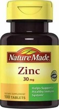 Nature Made Zinc 30mg,100 Tabs Immune Support - $8.42