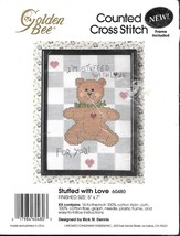 Golden Bee Counted Cross Stitch #60480 'Stuffed With Love' Cross Stitch Kit - $11.88