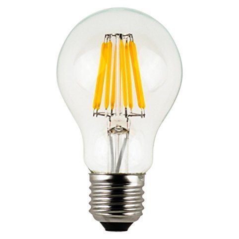 HC Lighting - 12V Low Voltage Input Clear A19 Decorative Style LED Light Bulb 5W