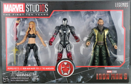 Marvel Iron Man 3 Legends Studio Series The First Ten Years 6" Figure 3 Pack image 1