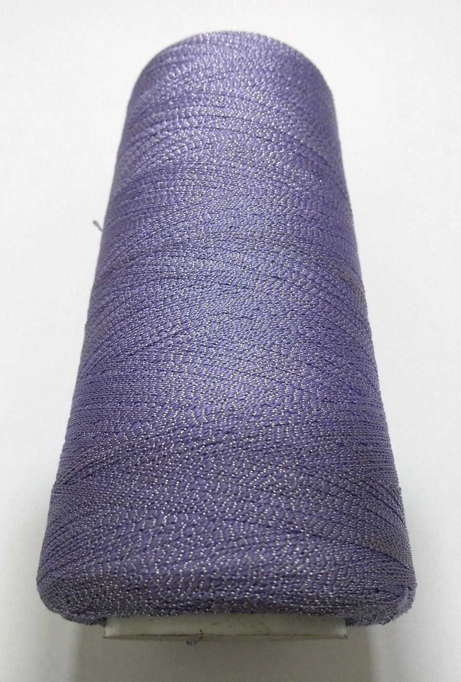 FINE Art Silk Twisted with Lurex NEEM ZARI Thread Yarn Crochet Embroidery Lace