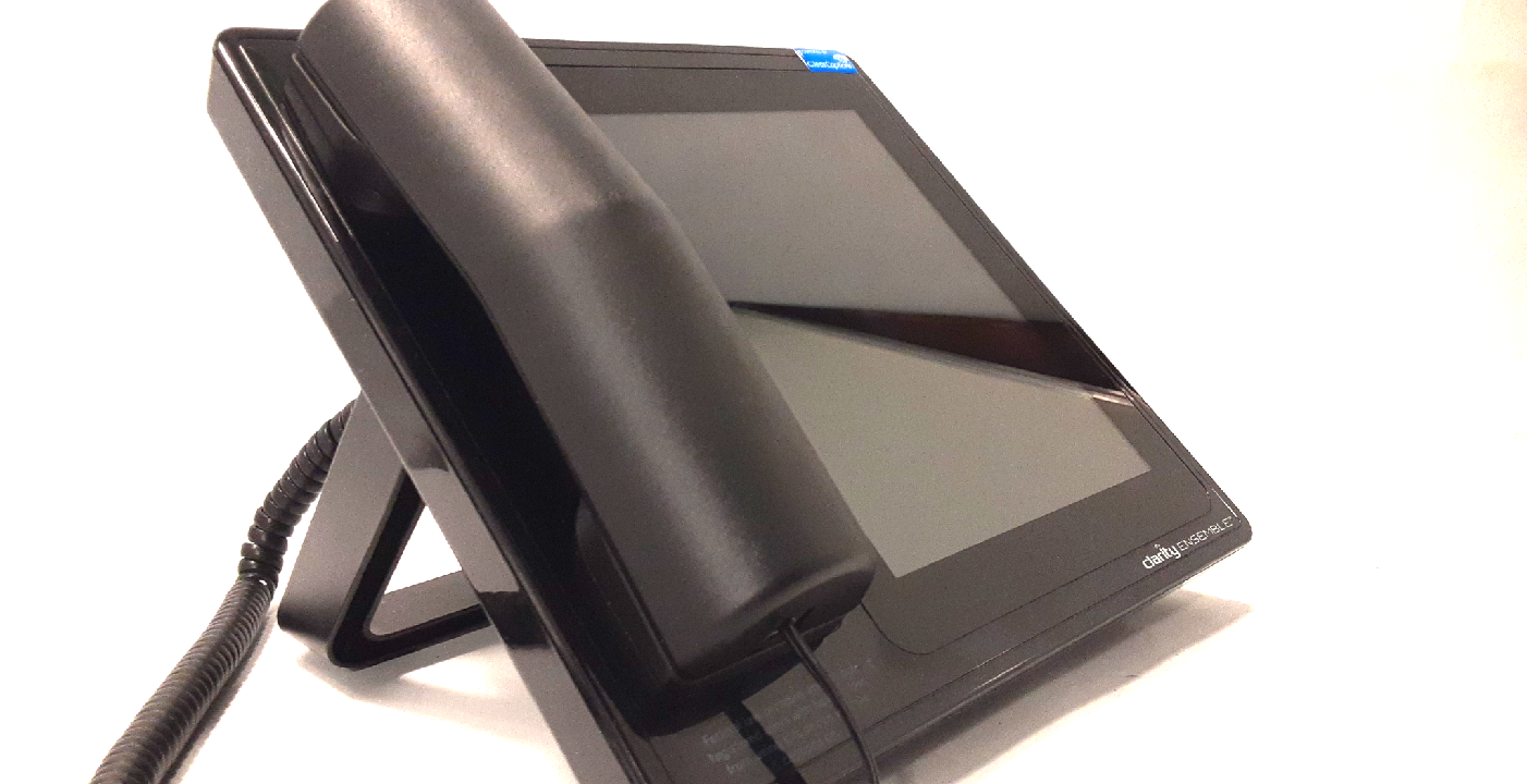 Clarity Ensemble Amplified Caption Touchscreen Phone w/ ClearCaptions