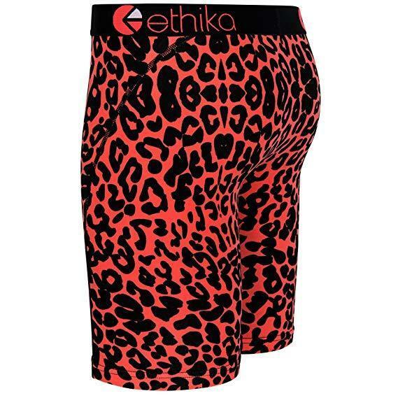 Ethika Infared Cat Cheetah Leopard Staple Fit Mens Boxer Briefs ...