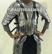 NauticalMart LARP Handcrafted Medieval Lady Suit Of Armor Halloween Costume  