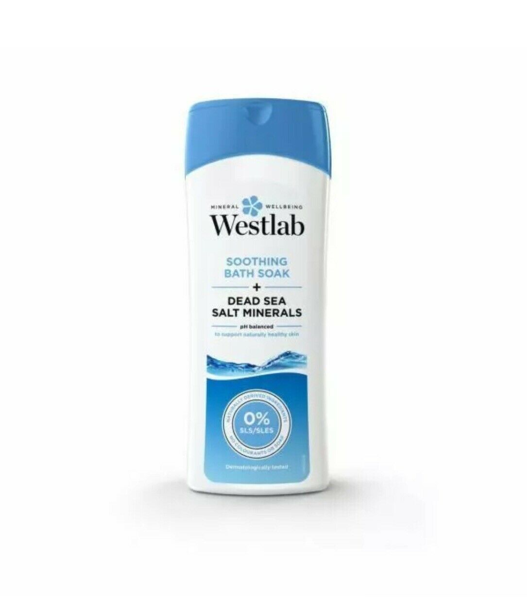 Westlab Dead Sea Salt Minerals Liquid Body Wash, Bath Soak, Shower Wash