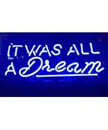 New &#39;It was all a Dream&#39; Banner Home Wall Lamp Art Gift Neon Light Sign ... - $69.00
