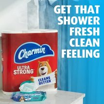 Charmin Flushable Wipes, 4 packs, 40 Wipes Per Pack, 160 Total Wipes image 5