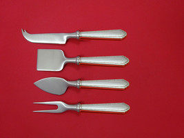 William and Mary by Lunt Sterling Silver Cheese Serving Set 4 Piece HHWS... - $257.50