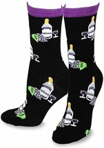 TeeHee Women&#39;s Foods Crew Socks 3-Pack (Wine and Chardonnay) 9-11 size - $10.88