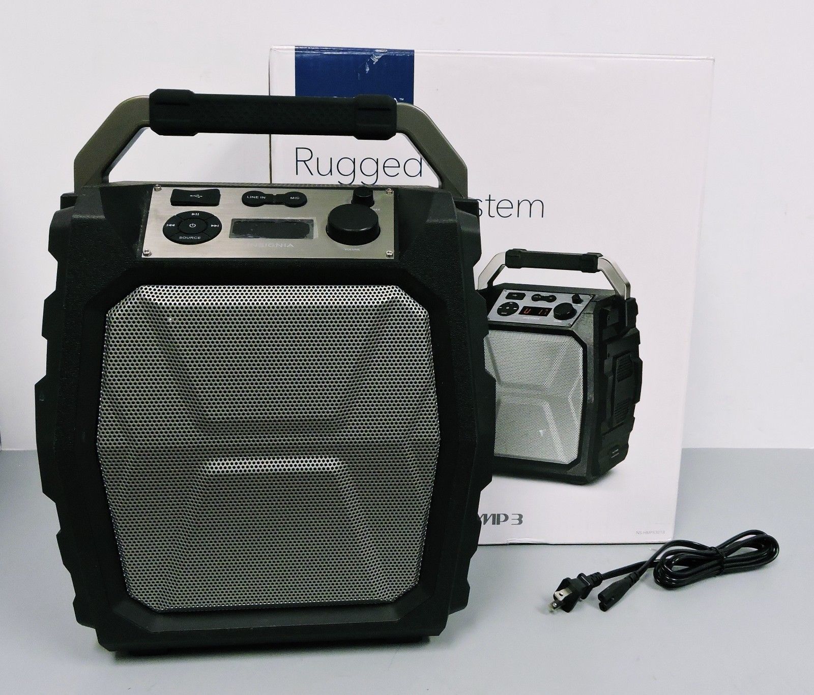 Insignia NSHMPS3018 Powered Wireless 2Way Rugged Speaker System